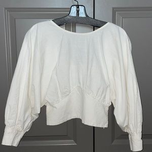 ZARA Puff Sleeve Blouse